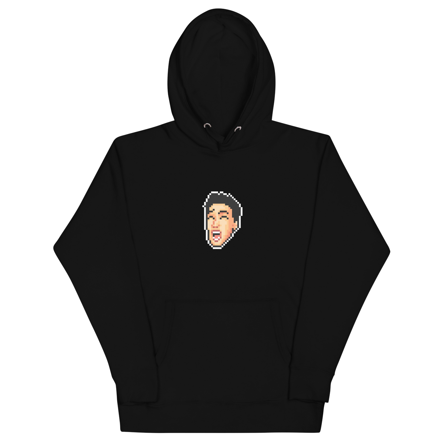 Pixel Face - Adult Hoodie
