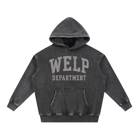 Welp Department Varsity Hoodie