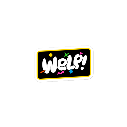 Welp! Sticker