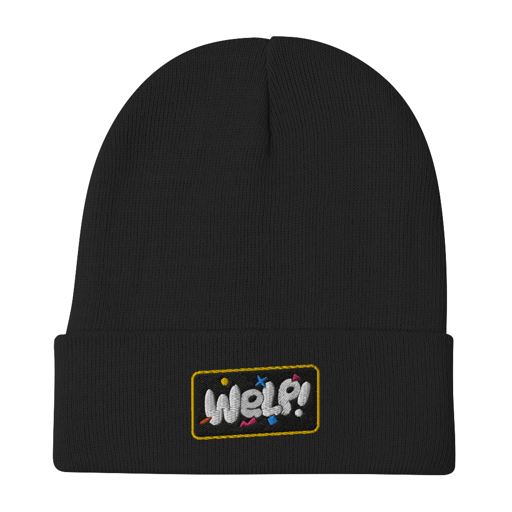 Welp! Embroidered Beanie