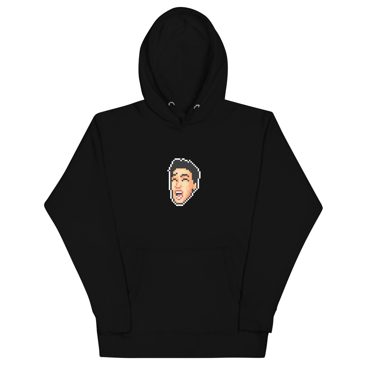 Pixel Face - Adult Hoodie